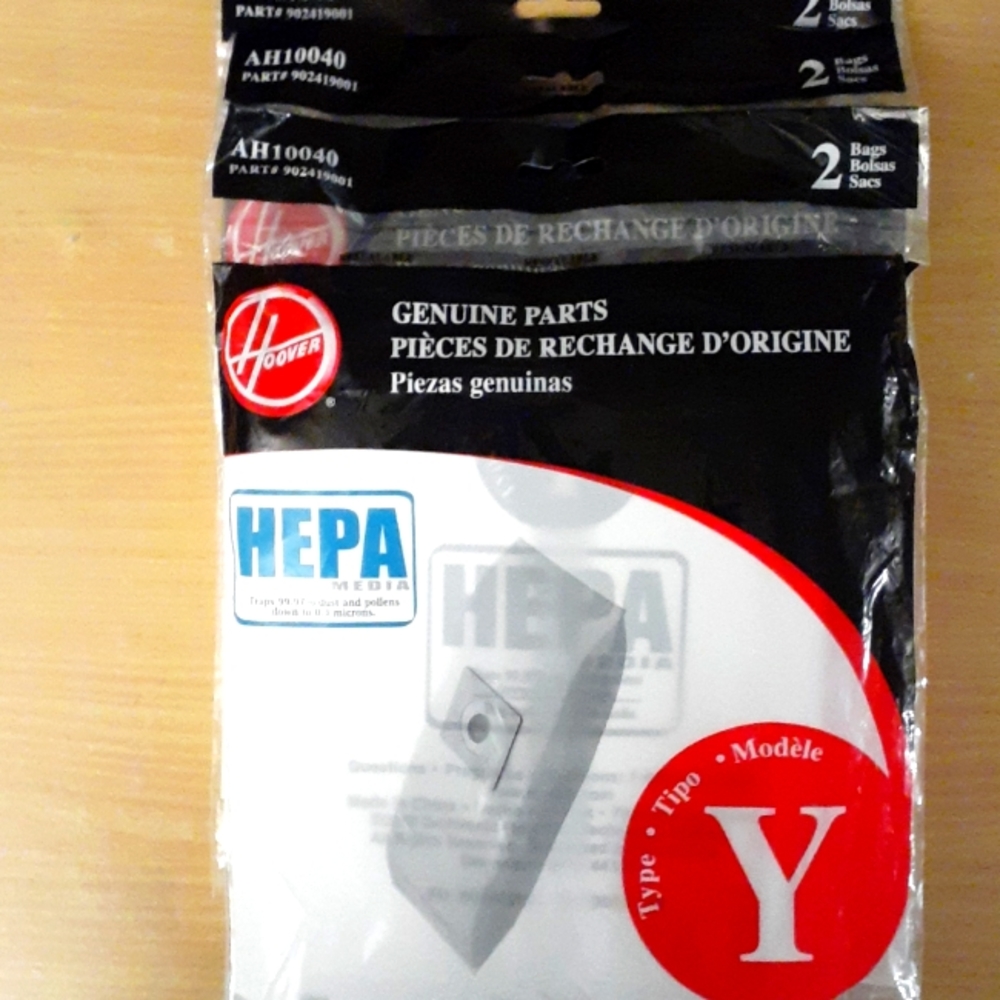 Hoover vacuum filter bags (Type Y)
